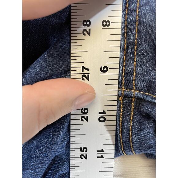 Old Navy The Sweetheart Jeans Womens 6 Short Blue Bootcut Mid Rise Stretch - Picture 5 of 12